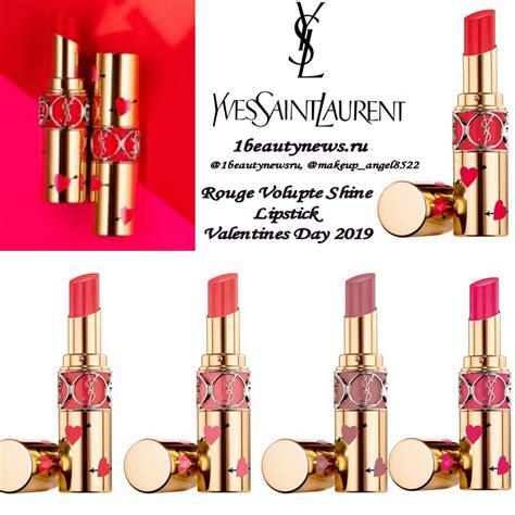 ysl valentine's day 2019|YSL matte lipstick.